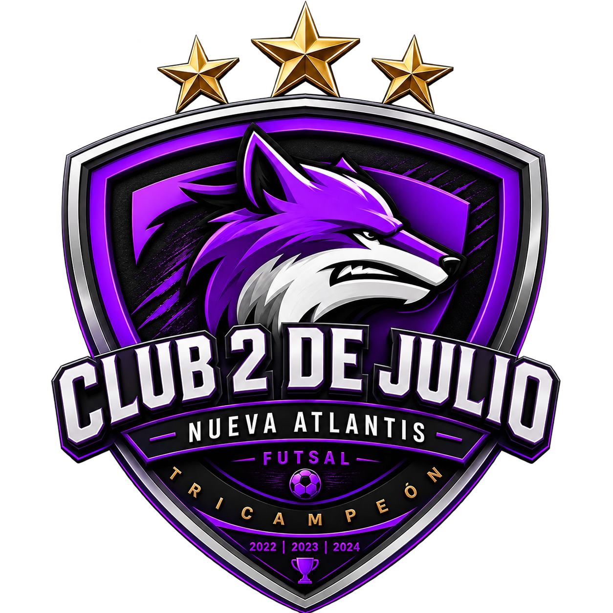 Escudo de Club Social y Deportivo Dos de Julio